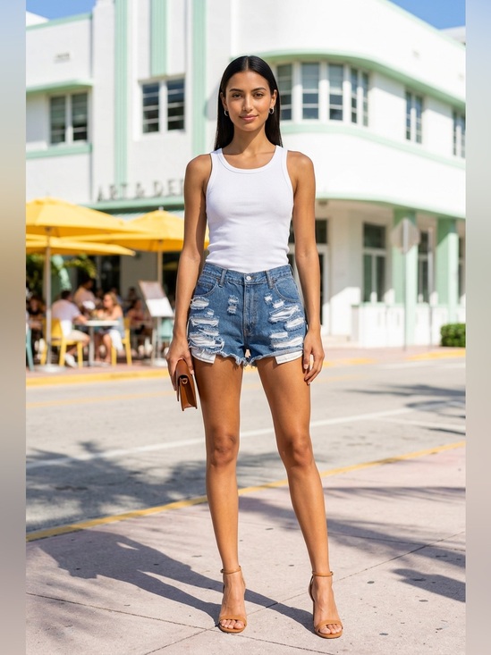 Levi's Pants - Levi’s Distressed Denim Cut Off Shorts |26